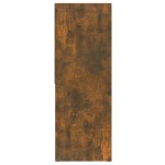 vidaXL Bibliotecă, stejar fumuriu, 67x24x161 cm, lemn prelucrat vidaXL Bibliotecă, stejar fumuriu, 67x24x161 cm, lemn prelucrat