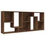 vidaXL Bibliotecă, stejar maro, 67x24x161 cm, lemn compozit vidaXL Bibliotecă, stejar maro, 67x24x161 cm, lemn compozit