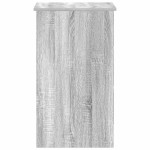 vidaXL Birou, gri sonoma, 90x45x76 cm, lemn prelucrat