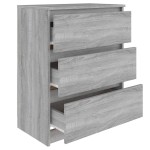 vidaXL Dulap, sonoma gri, 60x35x76 cm, lemn prelucrat