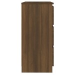 vidaXL Dulap, stejar maro, 60x35x76 cm, lemn prelucrat