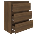 vidaXL Dulap, stejar maro, 60x35x76 cm, lemn prelucrat