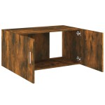 vidaXL Dulap de perete, stejar fumuriu, 80x39x40 cm, lemn prelucrat