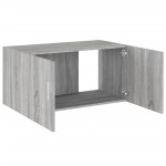 vidaXL Dulap de perete, gri sonoma, 80x39x40 cm, lemn prelucrat vidaXL Dulap de perete, gri sonoma, 80x39x40 cm, lemn prelucrat