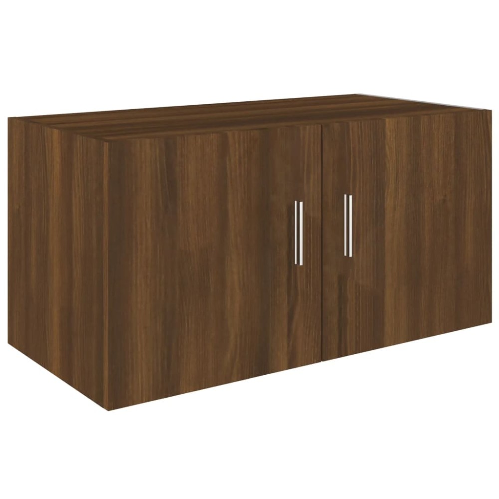 vidaXL Dulap de perete, stejar maro, 80x39x40 cm, lemn prelucrat