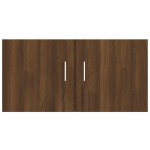vidaXL Dulap de perete, stejar maro, 80x39x40 cm, lemn prelucrat vidaXL Dulap de perete, stejar maro, 80x39x40 cm, lemn prelucrat