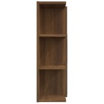 vidaXL Dulap de baie cu oglindă stejar maro 80x20,5x64cm lemn compozit vidaXL Dulap de baie cu oglindă stejar maro 80x20,5x64cm lemn compozit