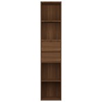 vidaXL Bibliotecă, stejar maro, 36x30x171 cm, lemn prelucrat