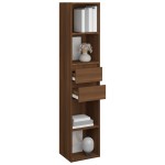 vidaXL Bibliotecă, stejar maro, 36x30x171 cm, lemn prelucrat
