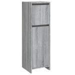 vidaXL Dulap de baie, gri sonoma, 30x30x95 cm, lemn prelucrat