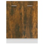 vidaXL Dulap inferior “Lyon”, stejar fumuriu, 60x46x81,5 cm vidaXL Dulap inferior “Lyon”, stejar fumuriu, 60x46x81,5 cm