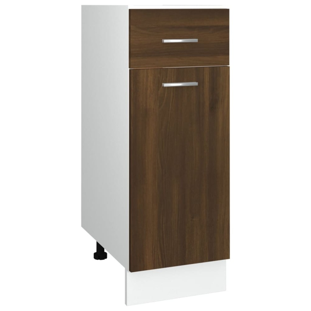 vidaXL Dulap inferior cu sertar “Lyon” stejar maro 30x46x81,5cm
