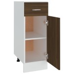 vidaXL Dulap inferior cu sertar “Lyon” stejar maro 30x46x81,5cm vidaXL Dulap inferior cu sertar “Lyon” stejar maro 30x46x81,5cm