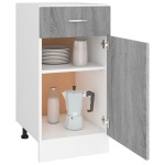 vidaXL Dulap inferior cu sertar “Lyon” gri sonoma 40x46x81,5cm