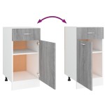 vidaXL Dulap inferior cu sertar “Lyon” gri sonoma 40x46x81,5cm