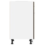 vidaXL Dulap inferior cu sertar “Lyon”, stejar maro, 50x46x81,5 cm