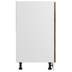 vidaXL Dulap inferior cu sertar “Lyon”, stejar fumuriu, 60x46x81,5 cm