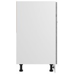 vidaXL Dulap inferior cu sertar “Lyon” gri sonoma 60x46x81,5cm