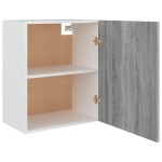 vidaXL Dulap suspendat “Lyon”, gri sonoma, 50x31x60 cm, lemn prelucrat vidaXL Dulap suspendat “Lyon”, gri sonoma, 50x31x60 cm, lemn prelucrat