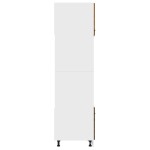 vidaXL Dulap cuptor microunde “Lyon” stejar afumat 60x57x207cm vidaXL Dulap cuptor microunde “Lyon” stejar afumat 60x57x207cm