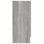 vidaXL Servantă, sonoma gri, 120x30,5x70 cm, lemn prelucrat