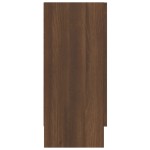 vidaXL Dulap vitrină, stejar maro, 120x30,5x70 cm, lemn prelucrat vidaXL Dulap vitrină, stejar maro, 120x30,5x70 cm, lemn prelucrat