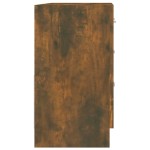 vidaXL Dulap de chiuvetă, stejar fumuriu, 63x30x54 cm, lemn prelucrat vidaXL Dulap de chiuvetă, stejar fumuriu, 63x30x54 cm, lemn prelucrat
