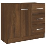 vidaXL Dulap de chiuvetă, stejar maro, 63x30x54 cm, lemn prelucrat vidaXL Dulap de chiuvetă, stejar maro, 63x30x54 cm, lemn prelucrat