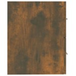 vidaXL Dulap chiuvetă, stejar fumuriu, 60x38,5x48 cm, lemn prelucrat vidaXL Dulap chiuvetă, stejar fumuriu, 60x38,5x48 cm, lemn prelucrat