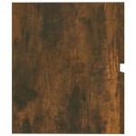vidaXL Dulap chiuvetă, stejar fumuriu, 41x38,5x45 cm, lemn prelucrat vidaXL Dulap chiuvetă, stejar fumuriu, 41x38,5x45 cm, lemn prelucrat