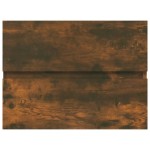 vidaXL Dulap chiuvetă, stejar fumuriu, 60x38,5x45 cm, lemn prelucrat