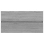 vidaXL Dulap de chiuvetă, sonoma gri, 90x38,5x45 cm, lemn prelucrat vidaXL Dulap de chiuvetă, sonoma gri, 90x38,5x45 cm, lemn prelucrat
