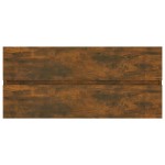 vidaXL Dulap chiuvetă, stejar fumuriu, 100x38,5x45 cm, lemn prelucrat