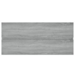 vidaXL Dulap de chiuvetă, sonoma gri, 100x38,5x45 cm, lemn prelucrat vidaXL Dulap de chiuvetă, sonoma gri, 100x38,5x45 cm, lemn prelucrat