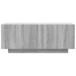 vidaXL Comodă TV, gri sonoma, 100x35x40 cm, lemn prelucrat
