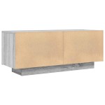 vidaXL Comodă TV, gri sonoma, 100x35x40 cm, lemn prelucrat