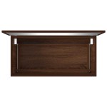vidaXL Set mobilier de baie, 2 piese, stejar maro, lemn prelucrat vidaXL Set mobilier de baie, 2 piese, stejar maro, lemn prelucrat