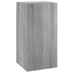vidaXL Comodă TV, gri sonoma, 30,5x30x60 cm, lemn prelucrat vidaXL Comodă TV, gri sonoma, 30,5x30x60 cm, lemn prelucrat