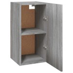 vidaXL Comodă TV, gri sonoma, 30,5x30x60 cm, lemn prelucrat vidaXL Comodă TV, gri sonoma, 30,5x30x60 cm, lemn prelucrat