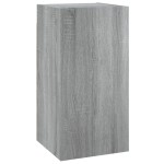 vidaXL Comode TV, 2 buc., gri sonoma, 30,5x30x60 cm, lemn prelucrat