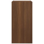 vidaXL Comodă TV, stejar maro, 30,5x30x60 cm, lemn prelucrat