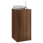 vidaXL Dulapuri TV, 2 buc., stejar maro, 30,5x30x60 cm, lemn prelucrat