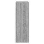 vidaXL Comodă TV, gri sonoma, 30,5x30x90 cm, lemn prelucrat vidaXL Comodă TV, gri sonoma, 30,5x30x90 cm, lemn prelucrat