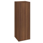 vidaXL Comode TV, 2 buc., stejar maro, 30,5x30x90 cm lemn prelucrat