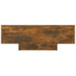 vidaXL Măsuță de cafea, stejar fumuriu, 85x55x31 cm, lemn prelucrat
