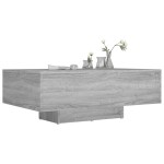 vidaXL Măsuță de cafea, gri sonoma, 85x55x31 cm, lemn prelucrat