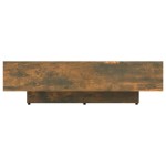 vidaXL Măsuță de cafea, stejar afumat, 100x49,5x31 cm, lemn prelucrat