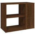 vidaXL Dulap lateral, stejar maro, 60x30x50 cm, lemn prelucrat