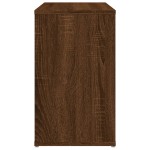 vidaXL Dulap lateral, stejar maro, 60x30x50 cm, lemn prelucrat