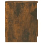 vidaXL Noptiere, 2 buc., stejar fumuriu, 40x40x50 cm, lemn compozit vidaXL Noptiere, 2 buc., stejar fumuriu, 40x40x50 cm, lemn compozit